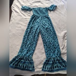 BOG Collective Bohemian Jumpsuit Size M